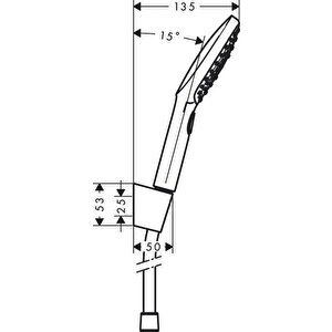 Raindance Select E 120 3jet Porter Duş Seti 1.6 M