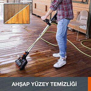 Worx Wa0290 Wg441e Ile Uyumlu Hassas Yüzeyler İçin 165mm Temizlik Fırçası