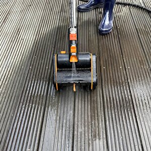 Worx Wa0292 Wg441e Ile Uyumlu Sert Yüzeyler İçin 165mm Orta Sert Temizlik Fırçası