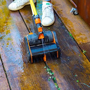 Worx Wa0292 Wg441e Ile Uyumlu Sert Yüzeyler İçin 165mm Orta Sert Temizlik Fırçası