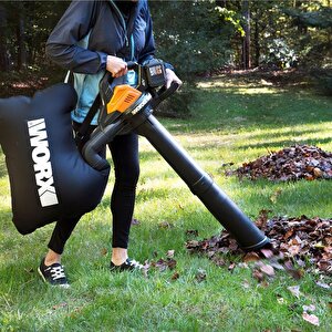 Worx Wg583e 40volt 4.0ah. Li-ion Kömürsüz Profesyonel Yaprak Toplama Ve Üfleme