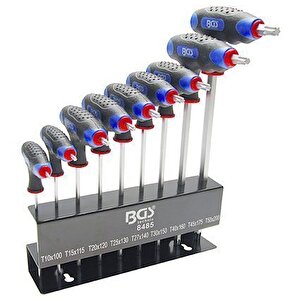 T Tornavida Torx 9 Parça T10-t50