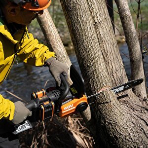 Worx Wg385e 40volt 4.0ah Li-ion 40cm Profesyonel Şarjlı Kömürsüz Zincirli Testere