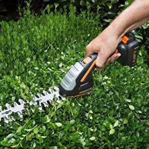 Worx Wg801e.5 20volt 2.0ah. Li-ion Şarjlı Profesyonel Avuç İçi Çim Kesme, Çit Budama/çapalama