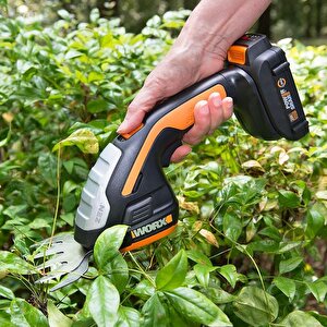 Worx Wg801e.5 20volt 2.0ah. Li-ion Şarjlı Profesyonel Avuç İçi Çim Kesme, Çit Budama/çapalama