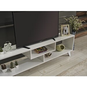 Homedora Parma Tv Sehpası Beyaz