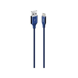 Alumicable Lightning Kablo Lacivert 1.2m - 2dk16l