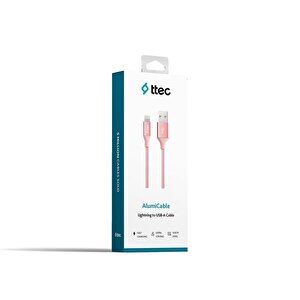 Ttec Alumicable Lightning Kablo Rose Gold 1.2m - 2dk16ra