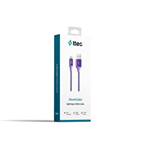 Ttec Alumicable Lightning Kablo Mor 1.2m - 2dk16mr