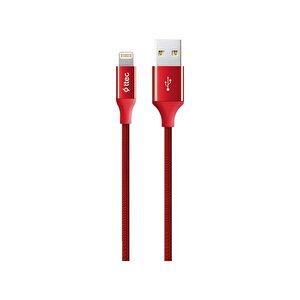 Alumicable Lightning Kablo Kırmızı 1.2m - 2dk16k