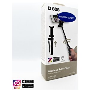 Sbs Premium Bluetooth Selfie Çubuğu Siyah Teselfishaftpro - Outlet