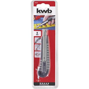 Kwb Metal Maket Bıçağı 9 Mm - 49015109 Siyah