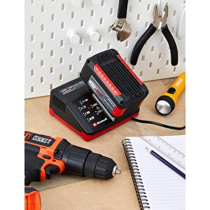 5,2 Ah 4a Fastcharger Akü & Sarj Cihazı Kırmızı