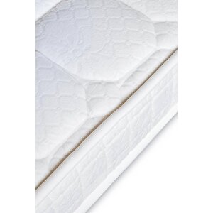 Kubanlife Poney Soft Peluş Ortopedik Bebek Yatağı, Beyaz, 70x130