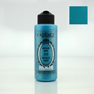 214 Turkuaz 120ml Metalik Boya