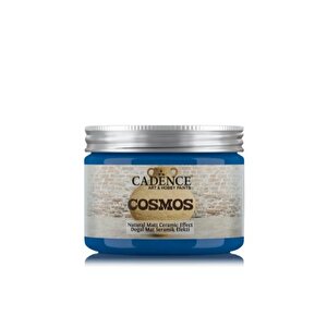 Cosmos Doğal Mat Serami̇k Efekt Cs-06 Royal Mavi̇ 150ml