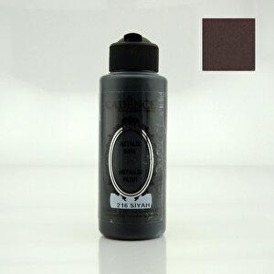 216 Siyah 120ml Metalik Boya