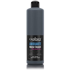 Ambiente Suya Day. Akr. Boya Aw-23 Antrasi̇t Si̇yah 500ml + Katali̇zör 20gr