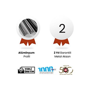 Sanica Tek Ön Cephe Duşakabin 1 Sabit 1 Kayar 5 Mm Temperli Cam Mat Krom 140 Cm Genişlik 188 Cm H