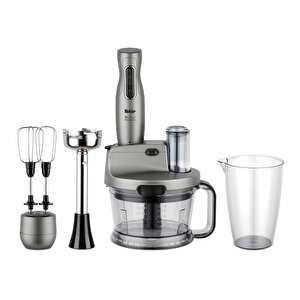 Mr.chef Quadro Silver Stone 1000 W Blender Seti