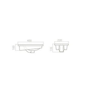 Turkuaz Cerastyle Mini Küçük Banyo,karavan Lavabo 24*42 Cm