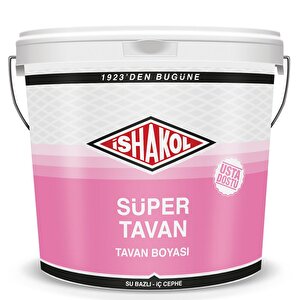 İshakol Super Tavan Tavan Boyası Beyaz - 17,5 Kg