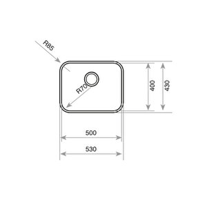 TEKA BE 50.40 PLUS 1B ÇELİK EVİYE 10125122