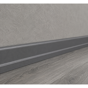Laminant Parke Süpürgelik L Model 6cm Antrasit 227