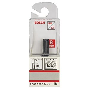 Bosch Standard W Çift Oluk Düz Freze 8*11*51mm 2608628384