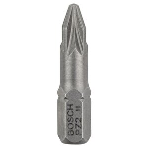 Bosch Pz2 25 Mm 3'lü Yıldız Bits Uç Extrahard 2607001558