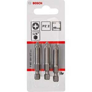 Pz2 49 Mm 3'lü Yıldız Vidalama Ucu Extrahard 2607001577