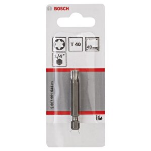 T40 49 Mm 1'li Torx Bits Uçextrahard 2607001644