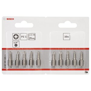 Pz1 25 Mm 10'lu Yıldız Bits Uç Extrahard 2607001555