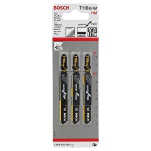 T 118 Ehm Inox | Paslanmaz Çelik Dekupaj Bıçağı 3'lü 2608630665