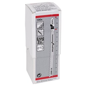 T 345 Xf Eko. Ahşap | Metal Kesim Dekupaj Ucu 100'lü 2608634486