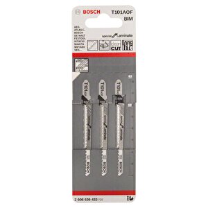 T 101 Aof Kavisli Kesim Laminat Dekupaj Ucu 3'lü 2608636432