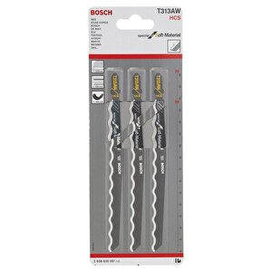 T 313 Aw Yalıtım Malzemeleri İçin Dekupaj Ucu 3'lü 2608635187