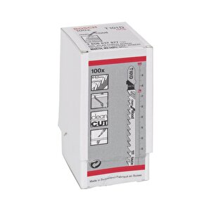 T 101 D Hesaplı Temiz Kesim Ahşap Dekupaj Ucu 100'lü 2608637877