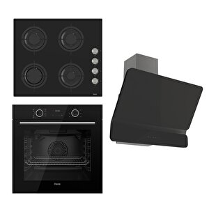 Ferre Fryart Serisi Airfry Pişirme Siyah Set (cs205 + Xe63cs +d080 )