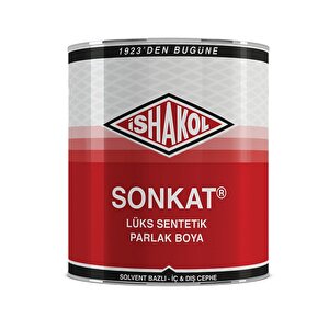 İshakol Sonkat Lüks Parlak Boya Oksit Sari - 2,5 L