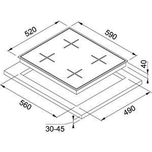 Franke Beyaz Ankastre Set (fpj 615 V Wh A/600 Beyaz Glass Vertical Davlumbaz - Fhns 604 4g Wh C Beyaz Smart Linear Square Ocak - F