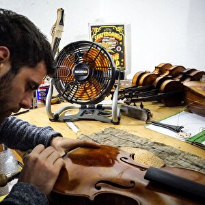 Worx Wx095 20volt 2.0ah. Li-ion 242mm Profesyonel Hibrit Şantiye Fanı/vantilatör