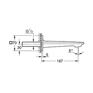 Grohe Allure Çıkış Ucu - 13264001