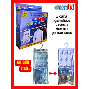 nemtut Nem Tutucu Alıcı Rutubet Giderici Önleyici Korozyon Önleyici Küf Ve Koku Giderici 1 Kg (1 KUTU/2 PAKET)