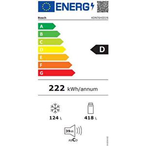 Bosch Kdn76hid1n Çift Kapılı No-frost Buzdolabı