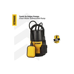 Rtrmax Rtm814 Temiz Su Dalgıç Pompa 400w