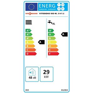 Vitodens 100-w 32/35 Kw 27.000 Kcal Tam Yoğuşmalı Kombi