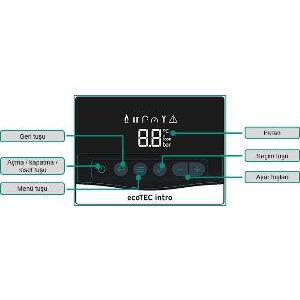 Vaillant ecoTEC Intro 18/24 18 kW Hermetik Yoğuşmalı Kombi