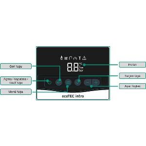 Vaillant Ecotec İntro 18/24 Kw 16.000 Kcal Tam Yoğuşmalı Kombi