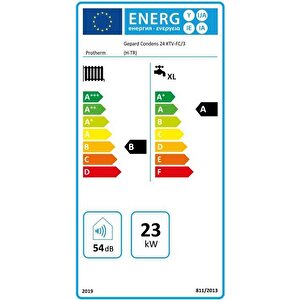 Gepard Condens 24/24 Kw 20.000 Kcal Yarı Yoğuşmalı Kombi